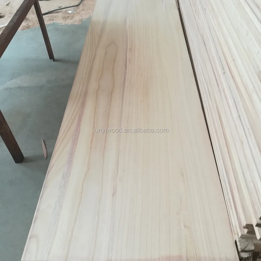 
FSC certificate paulownia lumber/plank 