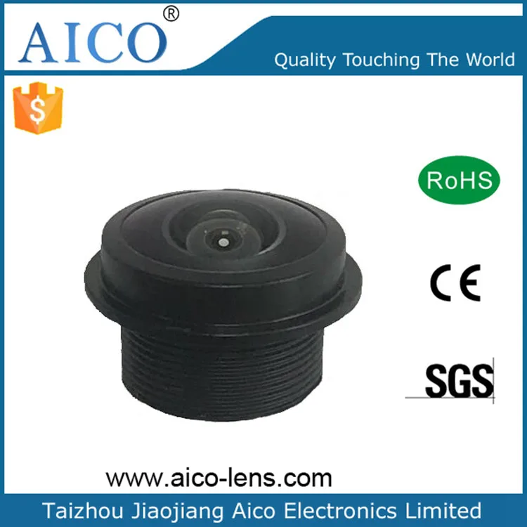 Широкоугольная Автомобильная камера видеонаблюдения F2 0,955 мм FOV 210 градусов deg m12 s mount для датчика размера 1/4 дюйма автомобильная камера