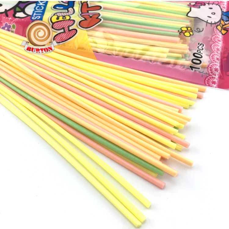 45cm Cartoon fruit long cc stick sour sweet candy sticks