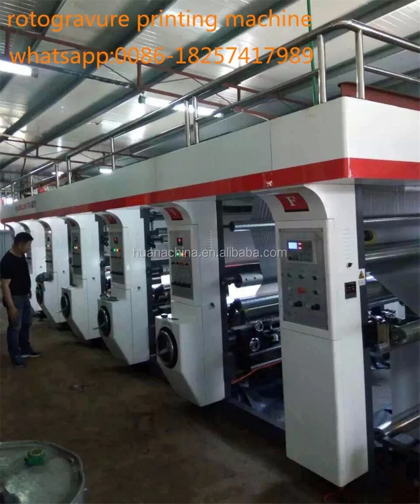 
SWAY-6800 plastic high speed automatic Rotogravure printing machine 