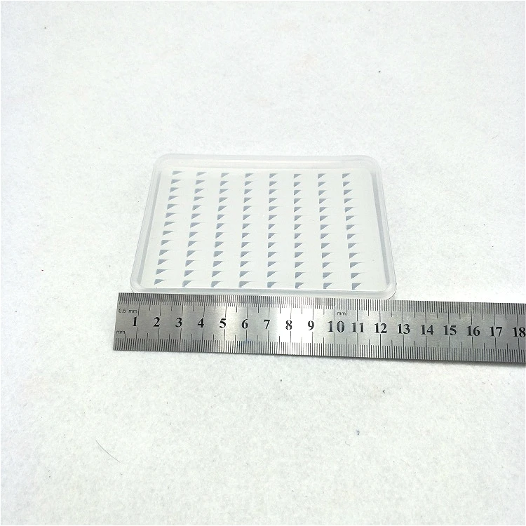 Высококачественная коробка для рыболовных снастей с треугольной вставкой из вспененного этиленвинилацетата