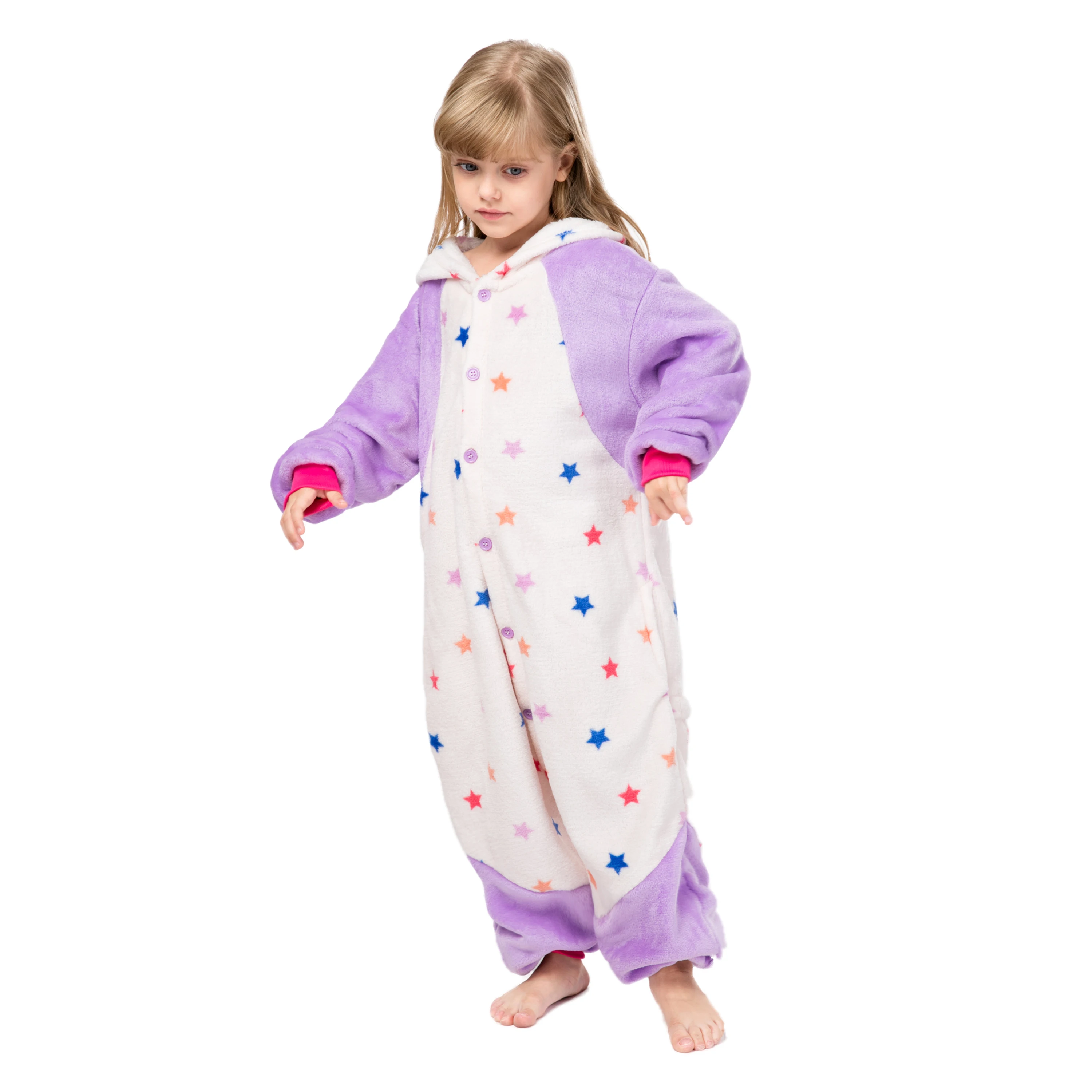 
wholesale kids pajamas costume new star panda kid flannel onesie pajamas sleepwear pajamas 
