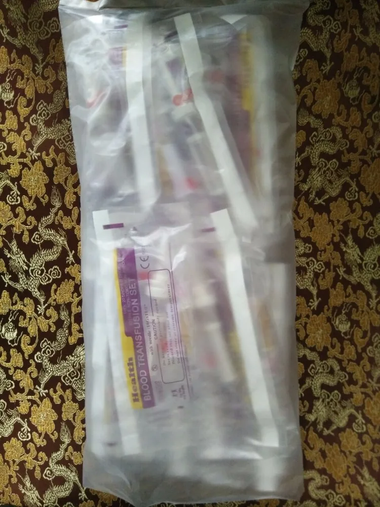 Disposable Blood Transfusion Set With Needle For Hypodermic