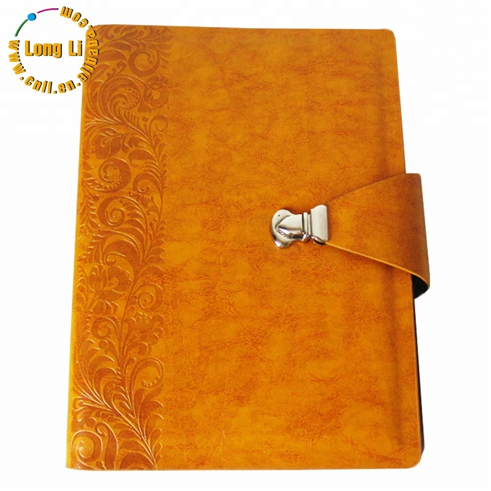Top Grade Spiblackuabsatbag Agenda Notebhookwith Calculator Leather Promotion Colors Leather Notebook Journal Diary PU Leather
