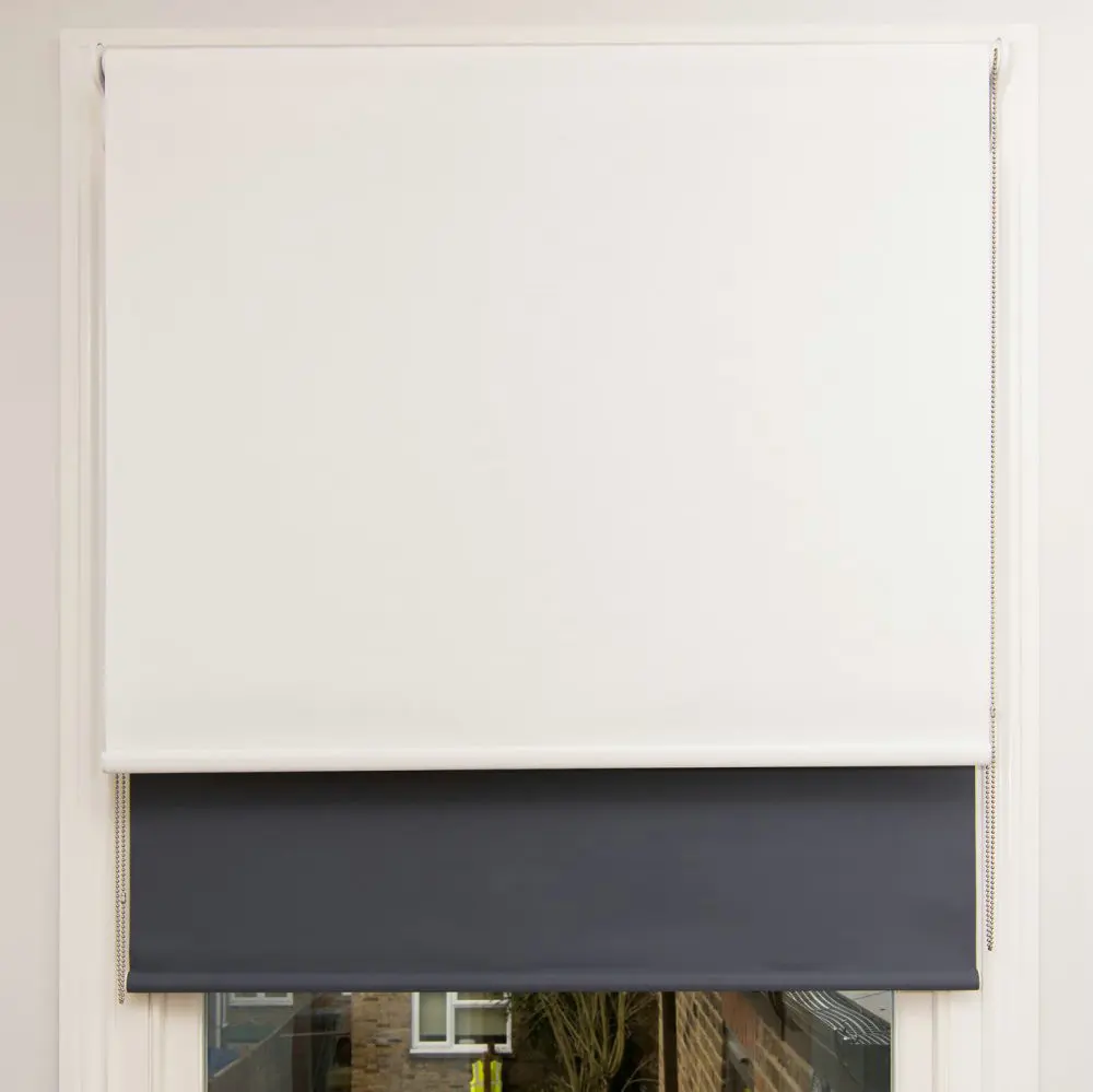 manual day and night double dual roller blinds