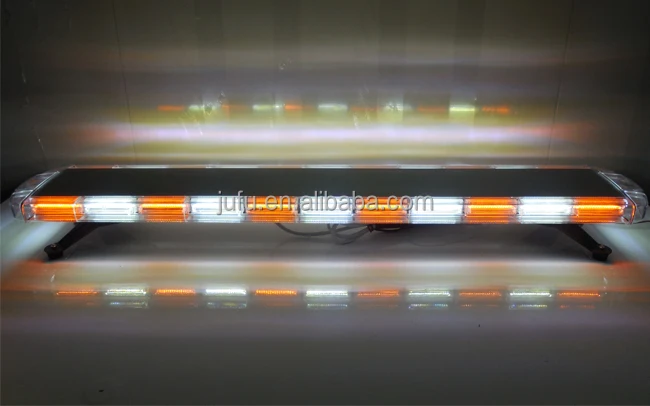 
12V 24V waterproof security amber controller ambulance auto zone LED flashing strobe light bar 