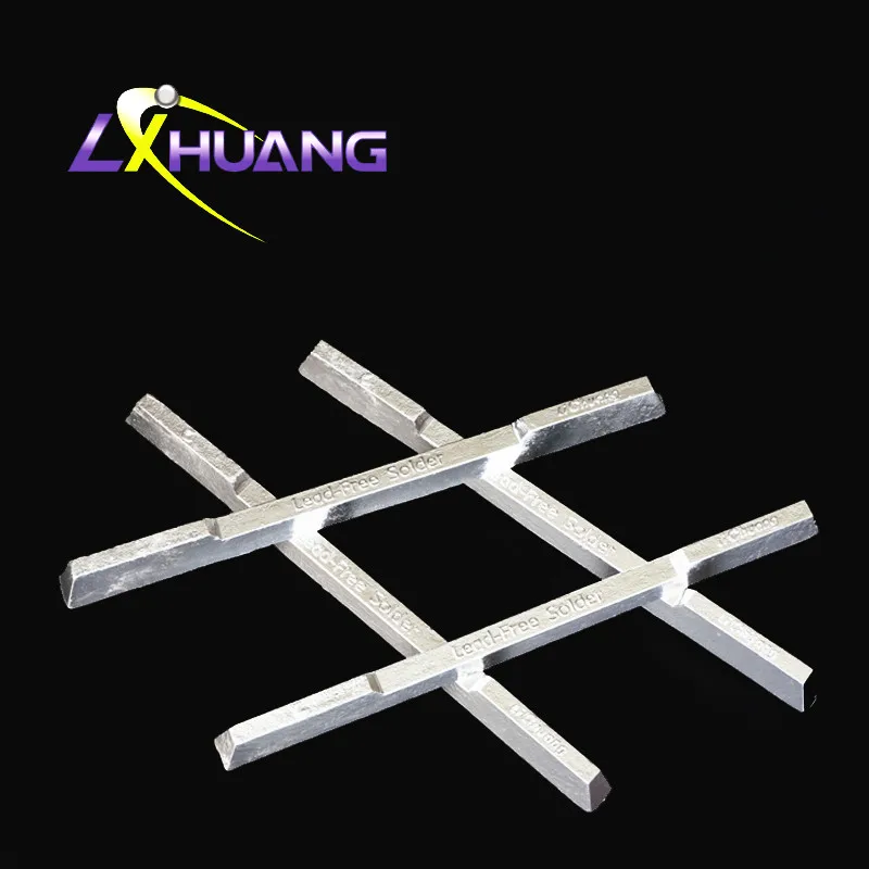High Quality Pure Tin Bar Sn99.9 Welding Rods Lead Free Welding Electrode Pure Tin Bar 20kg/box