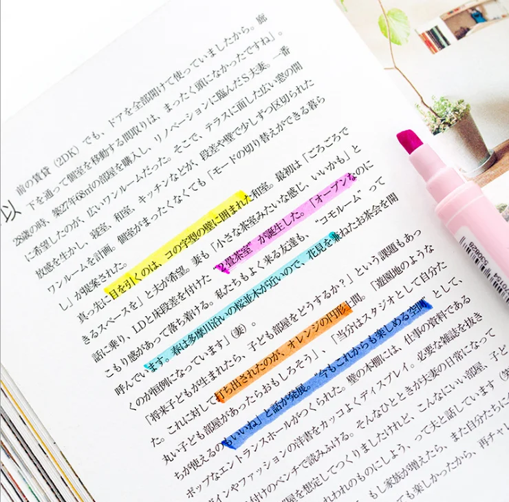 Креативный красочный двухцветный двухсторонний Хайлайтер для студентов граффити хайлайтер ручка