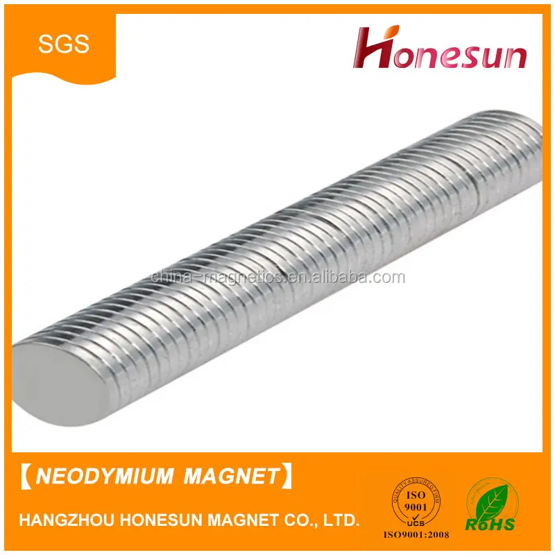 Neodymium Strong Cylinder Magnets Hard Neodymium Magnetic 5x20mm Disc Magnet