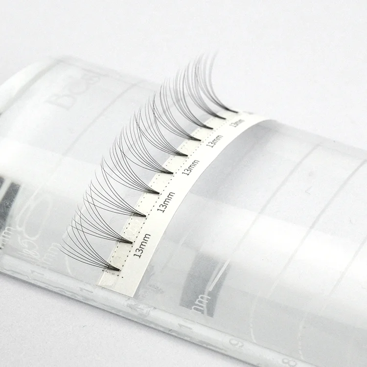 3d 4d 5d 6d heat bonded russian lash extensions premade volume fans eyelash extension