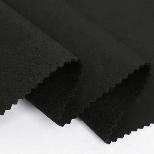 100% polyester micro peach fabric with polyurethane coating fabric for compression garment /micro peach skin fabric