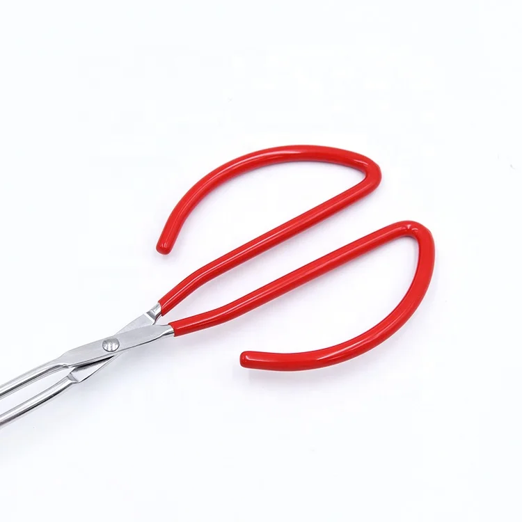 Food Grade Taco Press Stainless Steel Taco Press Tong with coating handle