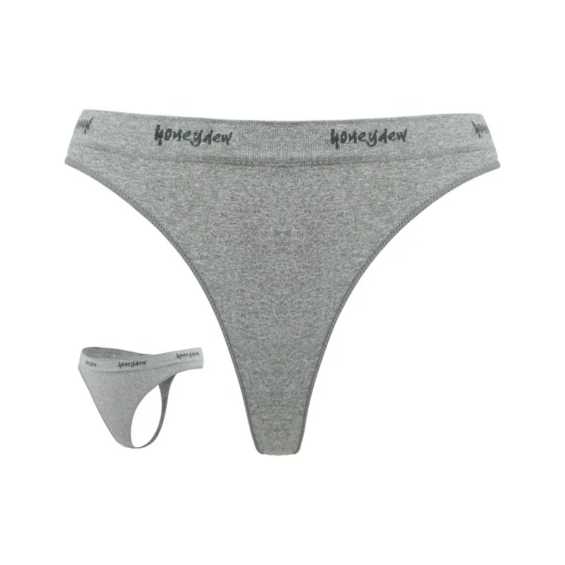 women thong g-string girls nylon sporty waistband brand bikini sexy underwear ladies thongs