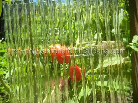 Crstial Clear Transparent 8mm Polycarbonate sheet for skylight roofing