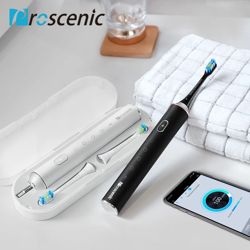 
Proscenic smart sonic toothbrush electric for adult age group,best travel electric toothbrush 