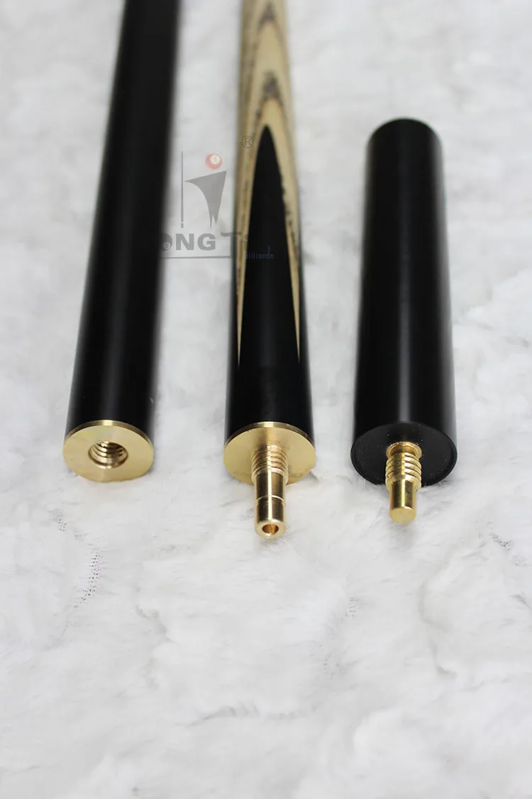 Бильярдный кий ручной работы хорошего качества из черного дерева