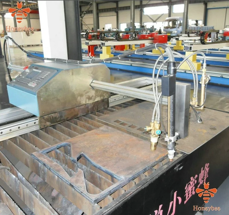 Китайский поставщик Honeybee CNC Oxy-топливный портативный плазменный станок для резки