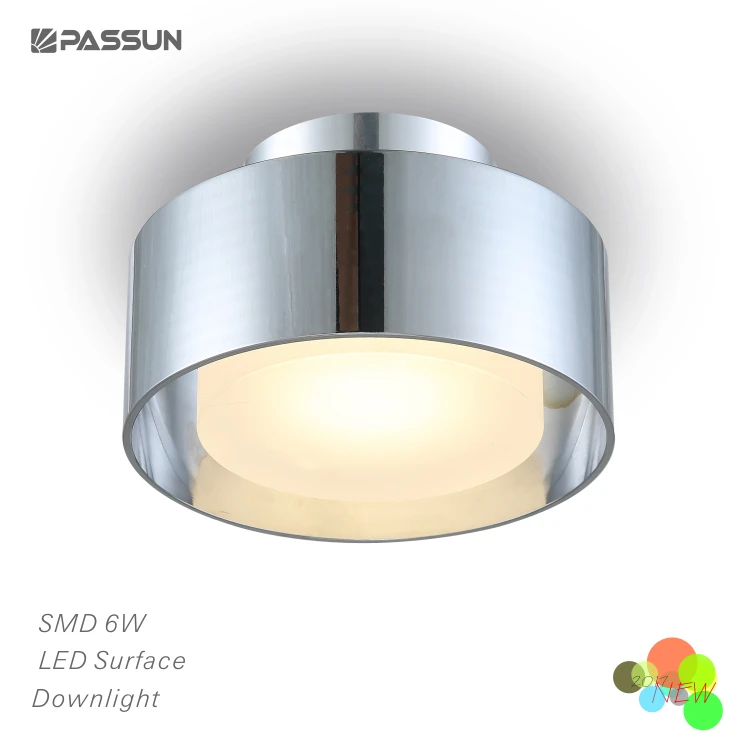 PASSUN NEW product aluminium anodized gold design led down lights