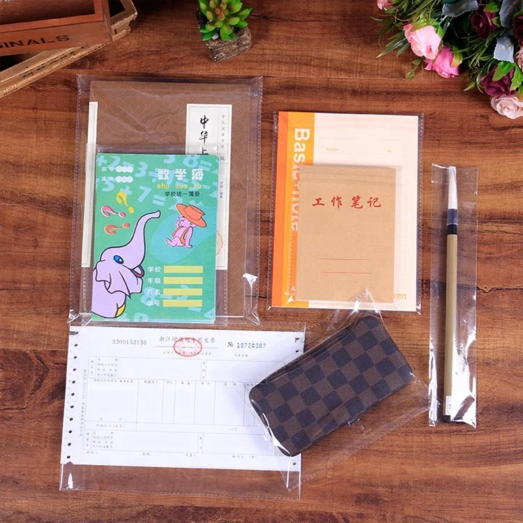 SZHOYO Polythene Custom Cellophane Plastic Bag Poly Clear OPP Bag BOPP Packing Bag%