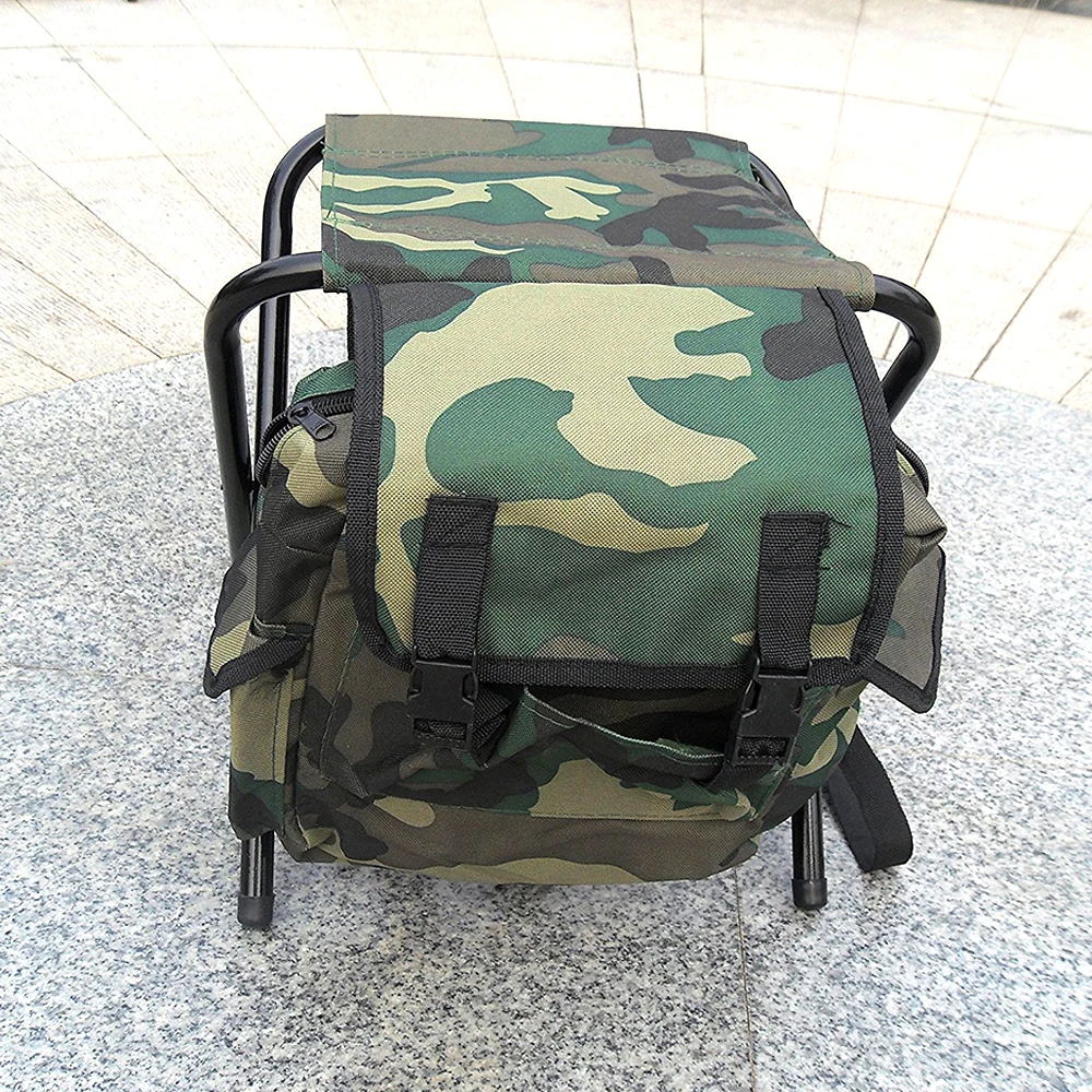 
Hot selling high quality picnic backpack with fishing stool and cooler bag 