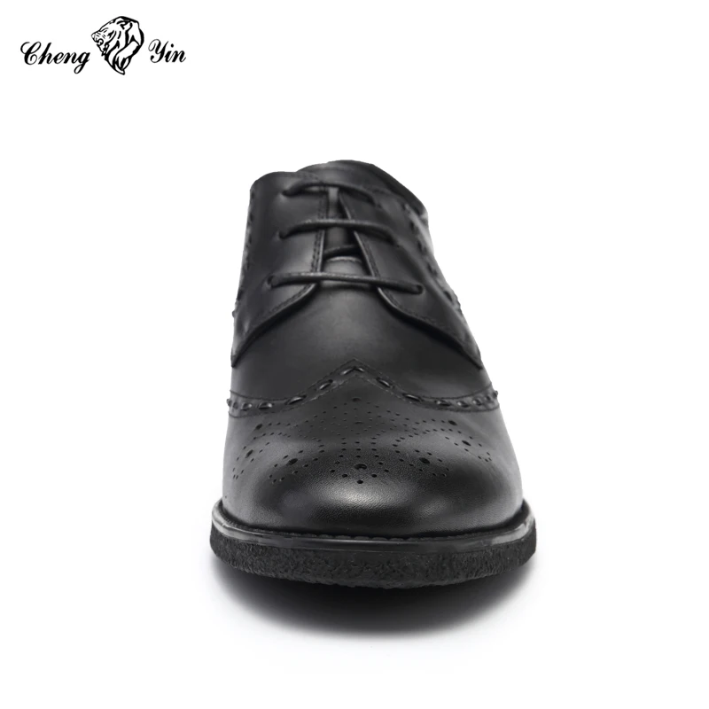 Wholesale men shoes Top Quality Genuine leather invisible increasing Mens dress shoes European Design Elevator Shoes for men