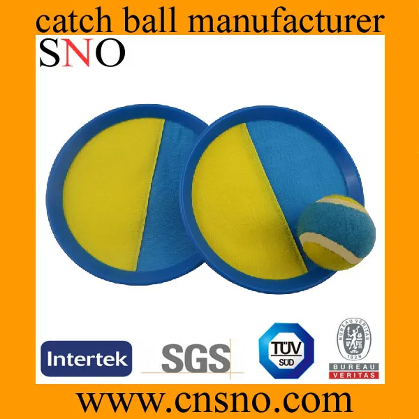 18.5cm for over 7years children plastic catch ball set Sticky catch ball