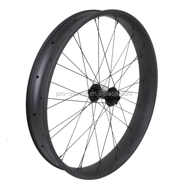 2021 Popular wholesale bicycle wheel Toray T700 carbon width 80mm hookless carbon fat bike rim