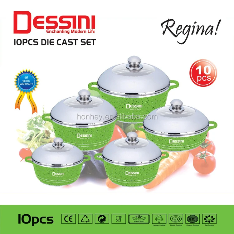 Dessini 10pcs 10 pcs cookware set