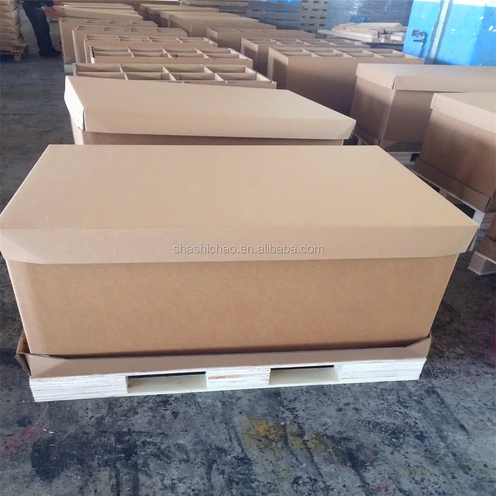 customized cardboard paper pallet box