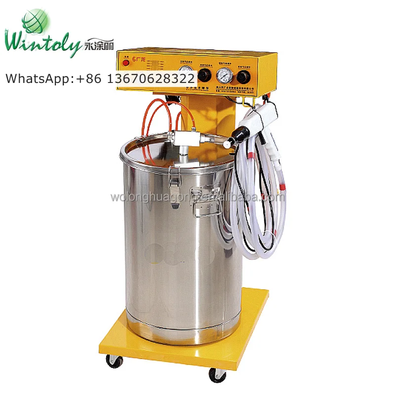 Industrial powder spray gun Intelligent electrostatic powder coating machine spraying metal
