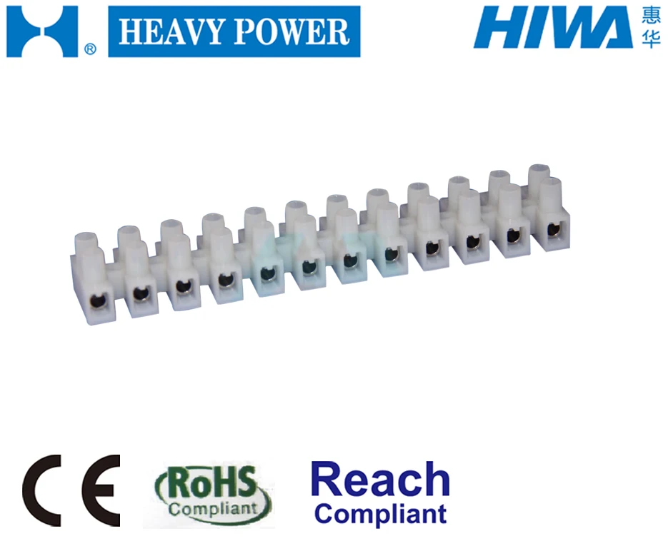 
Terminal Blocks-Economy with brass strip 