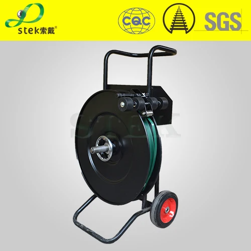 HOT Sale Composite Strapping Cart PET/PP Strapping Dispenser Steel Banding Cart trolley