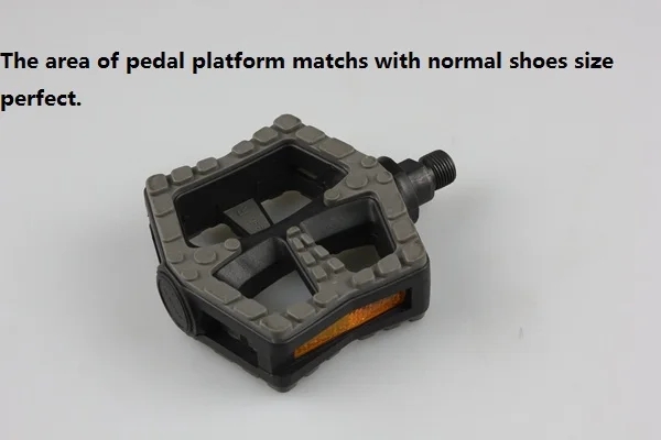 Wellgo City Bike Rubber Cheap Plastic CTB Bicycle Pedal