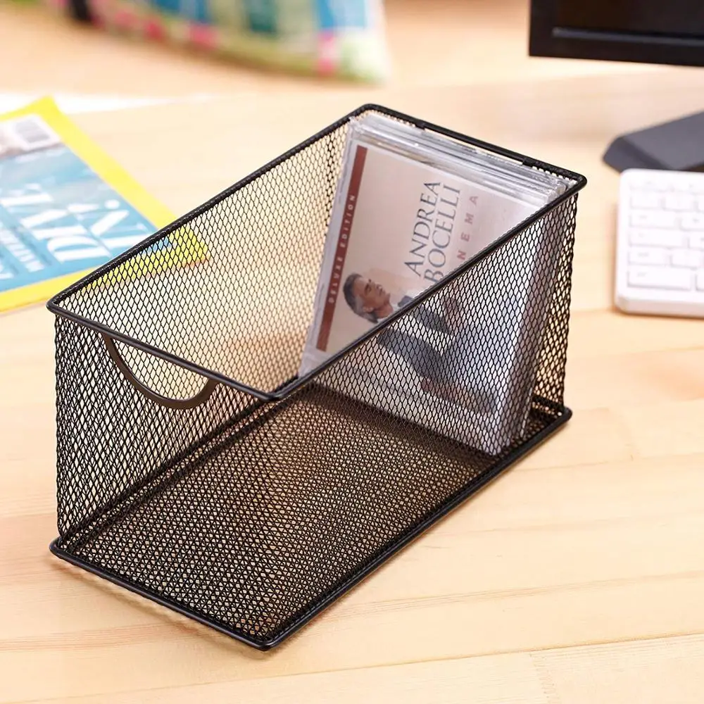 
Inno-Crea Black or Sliver Wire Mesh Metal Holder Storage Basket 