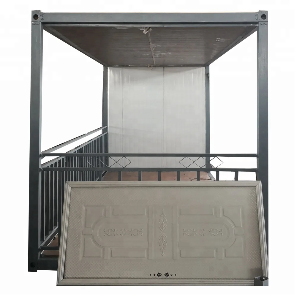 Easy quick assembly outdoor kiosk stands container prefab guard house