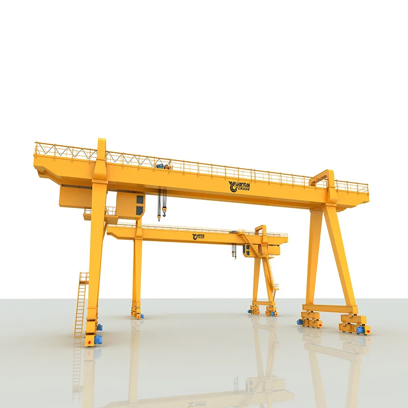 Double Girder RMG Mobile 35 Ton Gantry Crane For Sale
