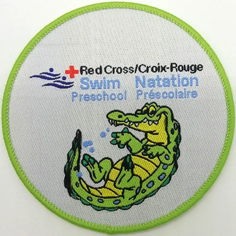 Flag Label High Density Custom Iron On Patches Woven Vintage Ed Parker Kenpo Karate Martial Arts Center Jacket Gi Patch Crest