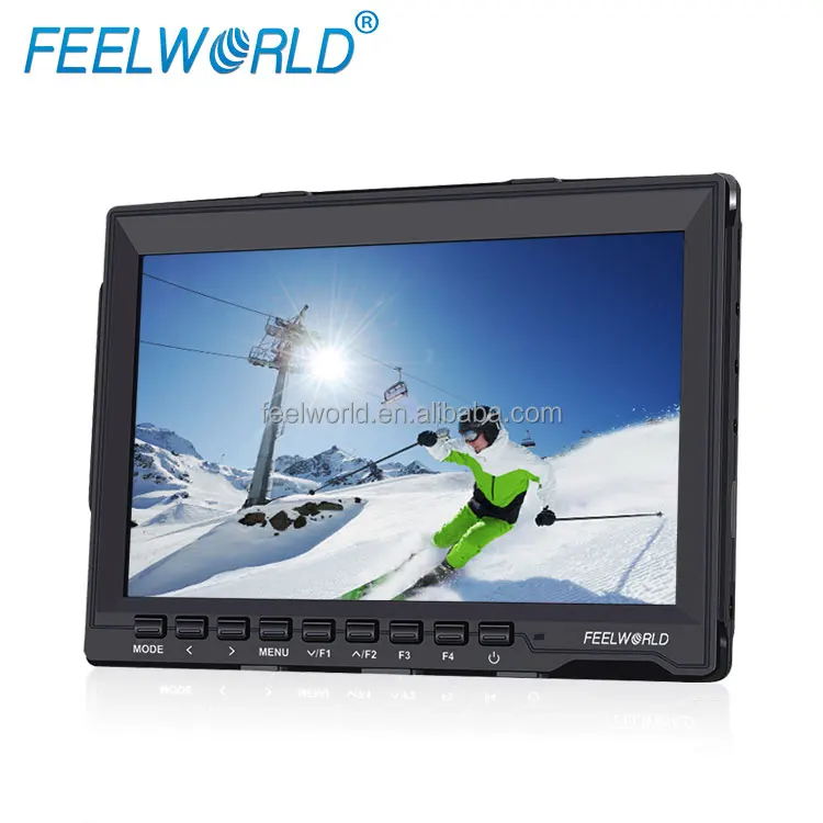 7 дюймов HD поле ЖК-монитор IPS панель Super Slim HDMI аудио-видео вход ручной карданный ЖК поле камера монитор