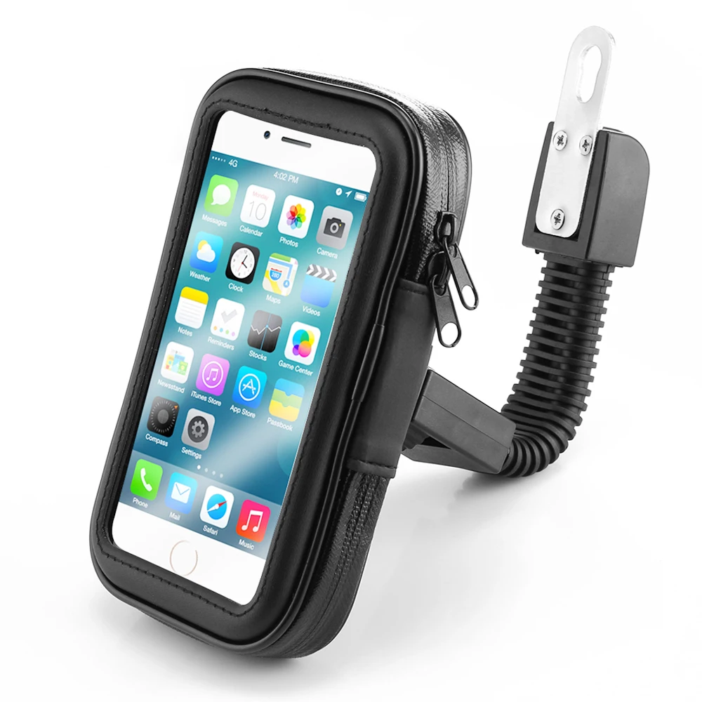 Touch Screen Bike Mount Waterproof Phone GPS Case Bike Bicycle Handlebar Holder Bag for iPhone 8 Plus / iPhone X