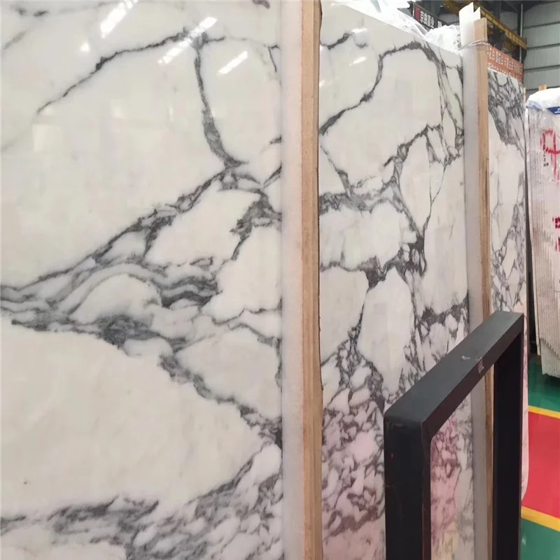 Arabescato arabesque Orobico Marble 2 Cm Thickness Price of Italian White Big Slab High Resistance Polished Hotel