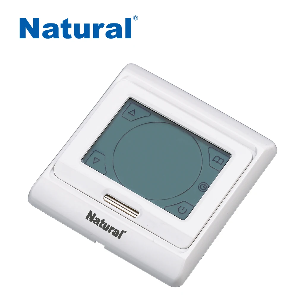 Natural E31.716 Underfloor heating thermostat with LCD screen