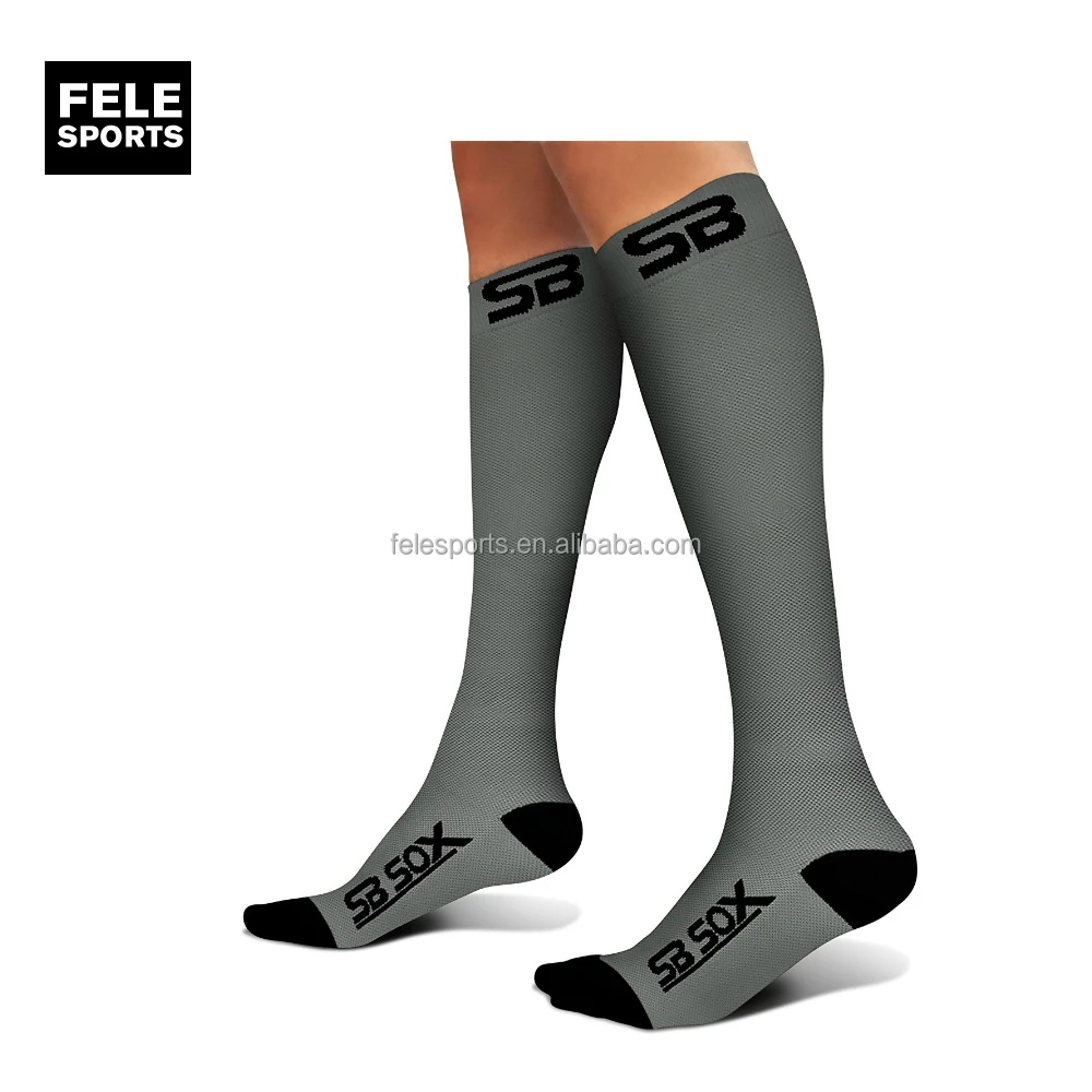 Amazon Hot sale SB SOX compression socks 20-30mmhg sports socks