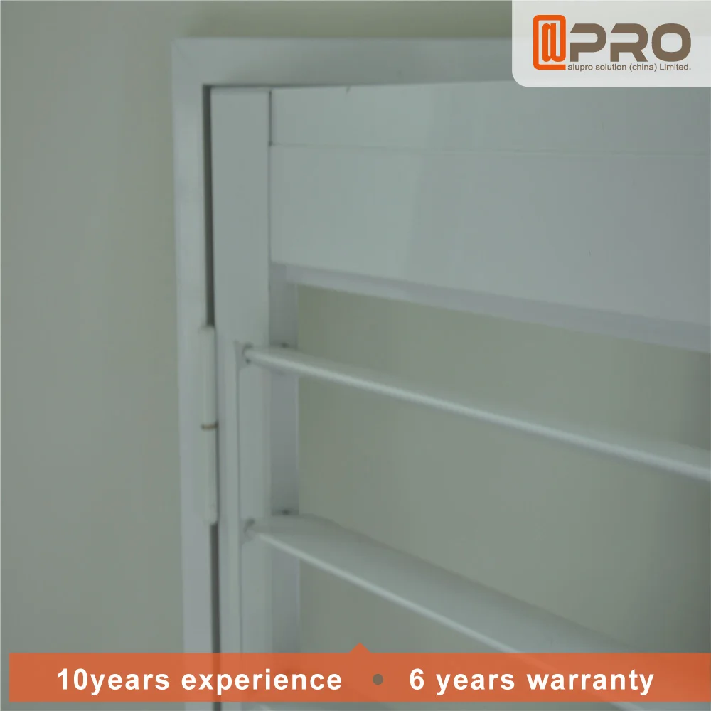 Window Interior Security Shutters Louvers Window Door Awning Blade Frame High Quality Aluminum Glass Aluminum Alloy Horizontal