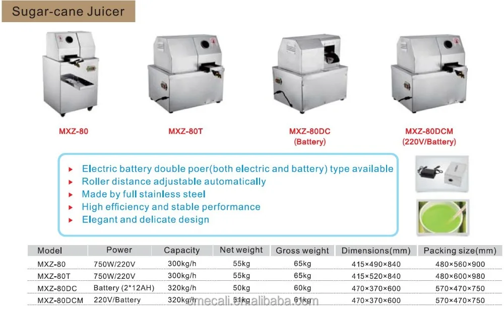 Newest Professional Sugar Cane Juicer Factory Made/ Commercial sugarcane juice machine/ Sugar Cane Juice Extractor Machines