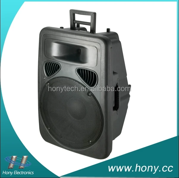 Night music cube portable plastic cabinet speaker box from china speaker supplier