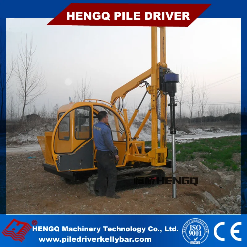 Sheet Piles Post Machine pile driver for excavator