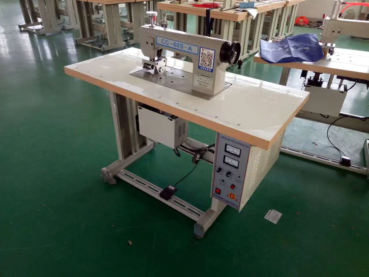 CC-60S-A Ultrasound sewing machine ultrasonic sealing machine