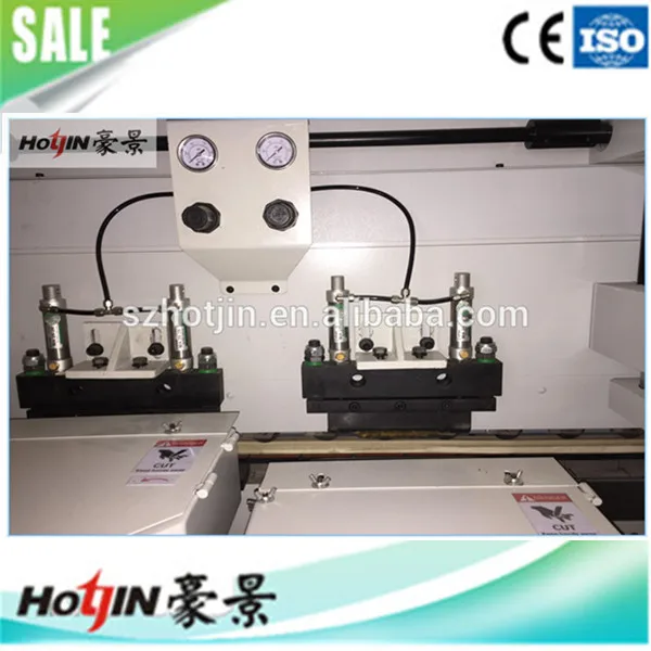 
Wood plastic floor grooving machine 
