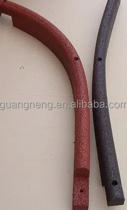 Exterior garden rubber border/rubber rump/rubber safety edge