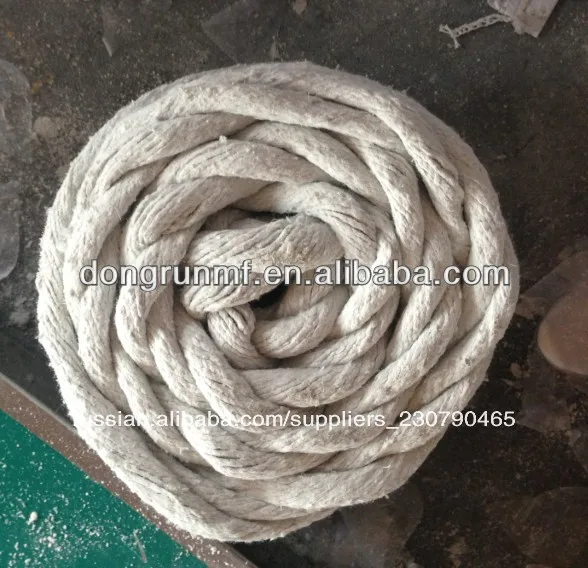 
 асбест веревку с запыленных  